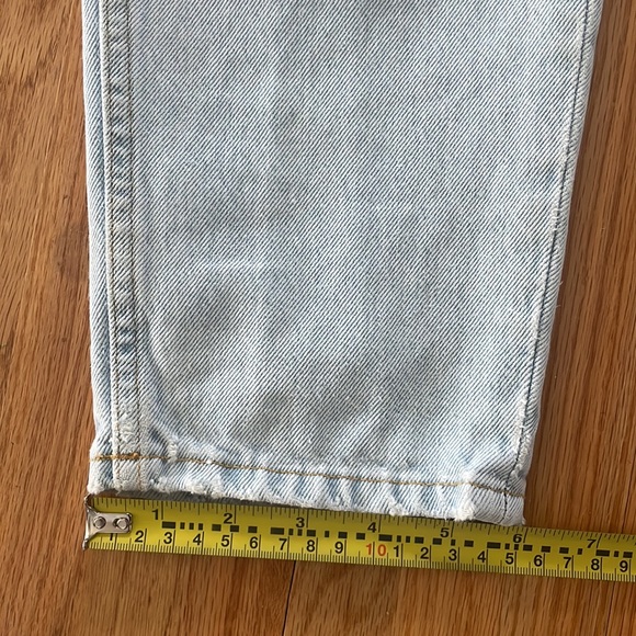 Won Hundred light denim jeans. Tapered, cropped. - Picture 6 of 7